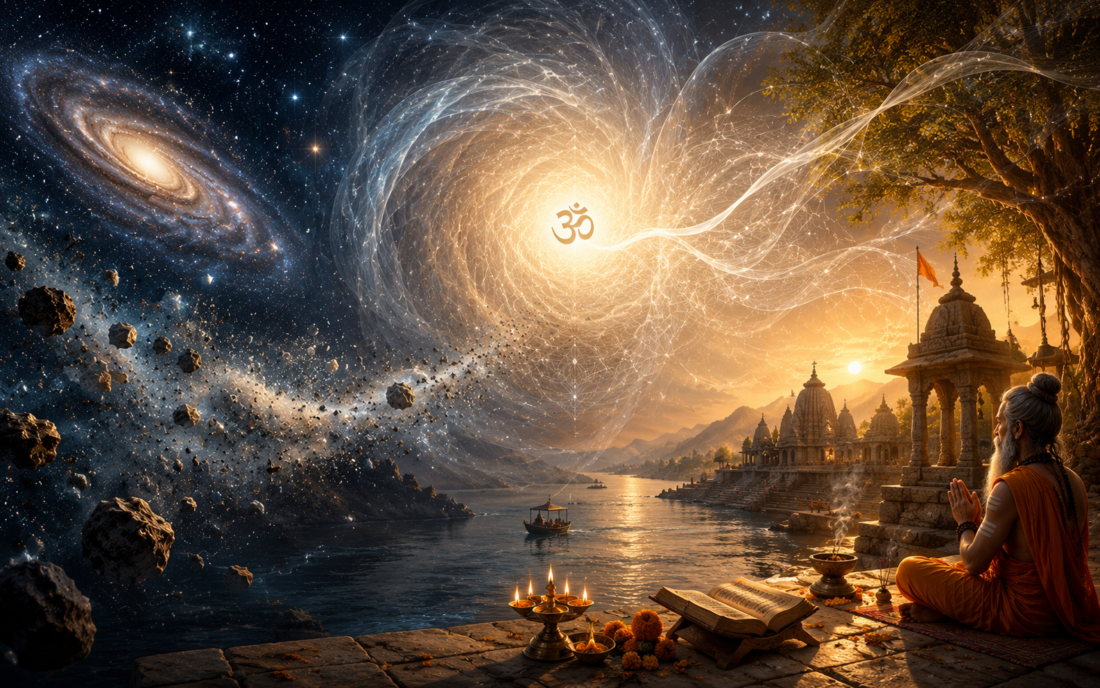 The Anatomy of Interstellar Dust: Why Vacuum and Void Precede Spiritual Force